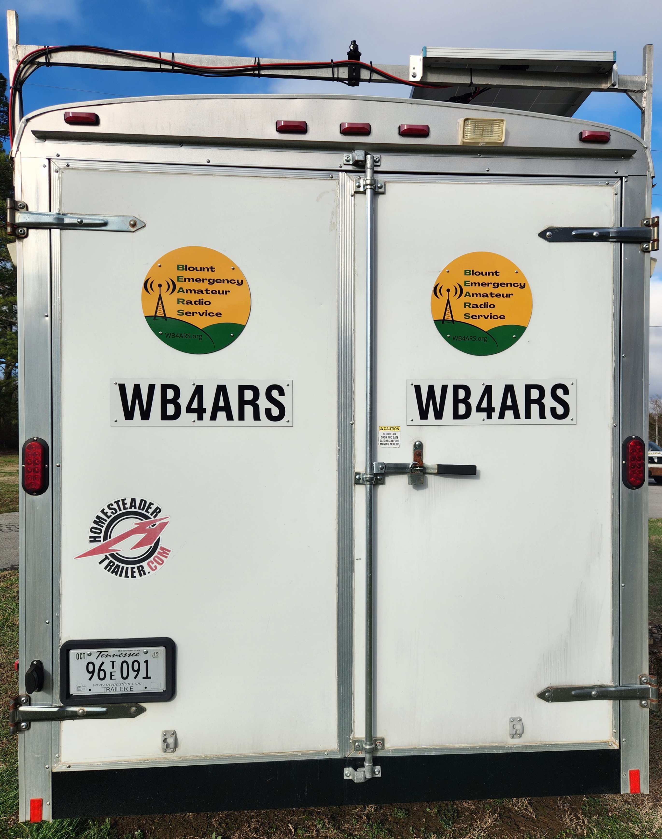 Updated signage rear